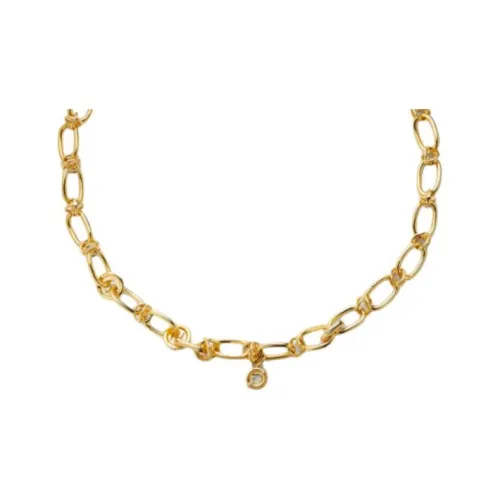 FENDI Брасс Колье Унисекс Золото