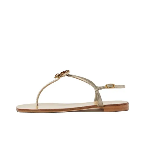 Giuseppe Zanotti GZ Efrata One Ремень Сандалии Женские Золото