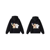 Подарочная сумка для покупок, 2 штуки, черная - Selfie, щенок