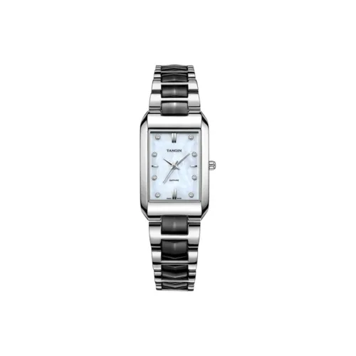 TANGIN Jil Sander Collection Кварцевый механизм Женские часы Watch 29,7mm Мать жемчуга Циферблат часов