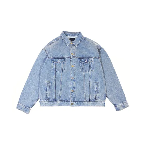 RADIUM Синий Мужские Джинсовые Куртки