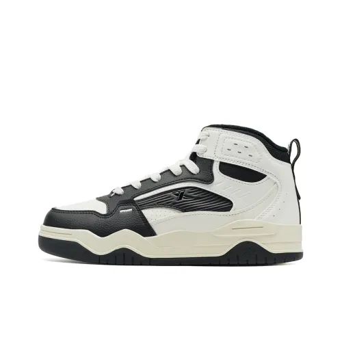 XTEP Термический Легкий Верхний Верх Кроссовки для Скейтбординга Мужские Парус Белый Черный