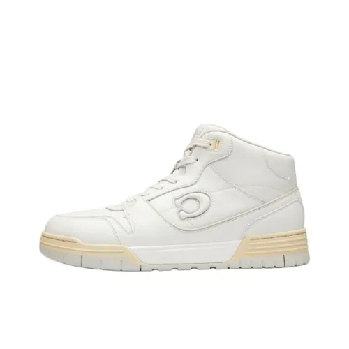 COACH Soho MID Топ Скейтборд Кроссовки Мужские Белые