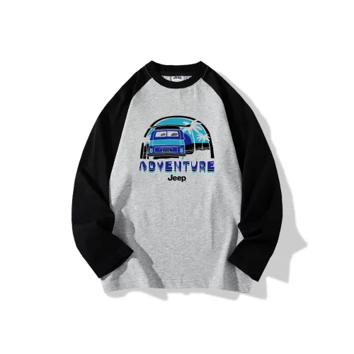 JEEP Длинный рукав Т-рубашка Подростки