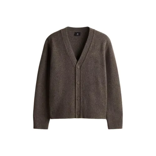 H M Коричневый Мужской Трикотаж