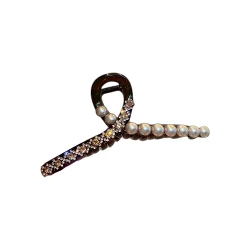 Danqin Смола Стразы Искусственная жемчужина Заколки для волос Женские