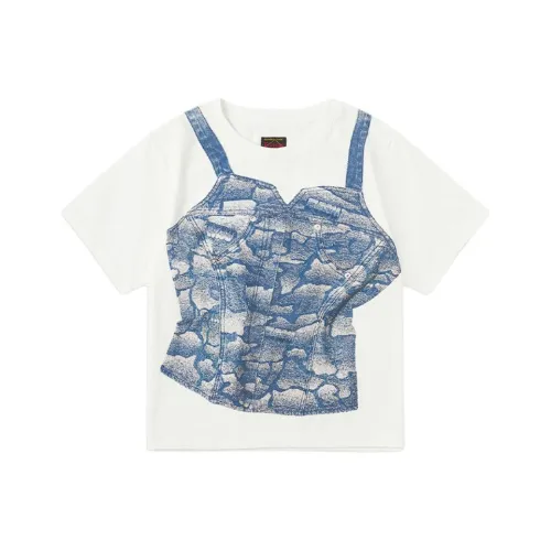 EVISU Многоцветные Женские T-рубашки