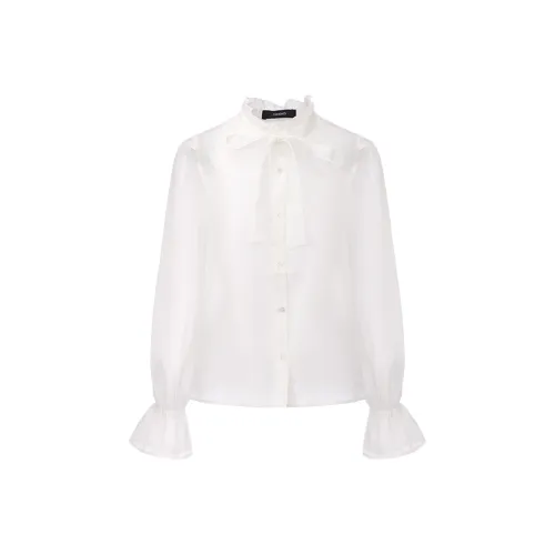 GIMING Белые Женские Рубашки