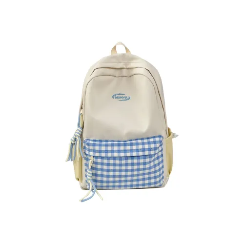 WRELS Nylon Backpack Standard White Black Yellow Khaki Green WRELS Нейлон Рюкзак Стандартный Белый Черный Желтый Хаки Зеленый