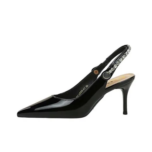 BIGTREE Высокие каблуки Черный Женский