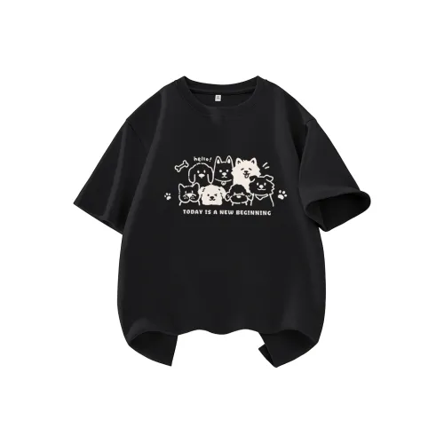 Хлопок Женские T-рубашки