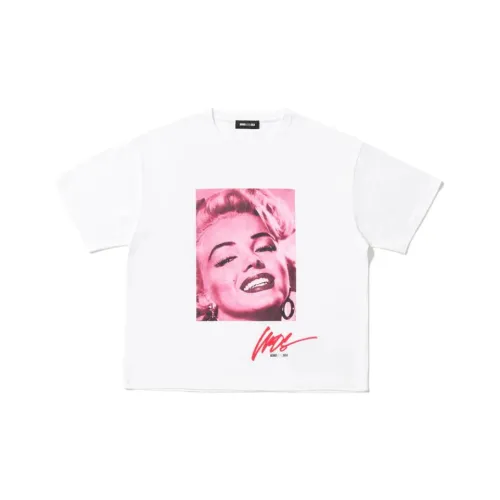 WIND AND SEA совместное издание x Marilyn Monroe Коллаборация Marilyn Monroe Коллаборация FW25 T-рубашка Унисекс