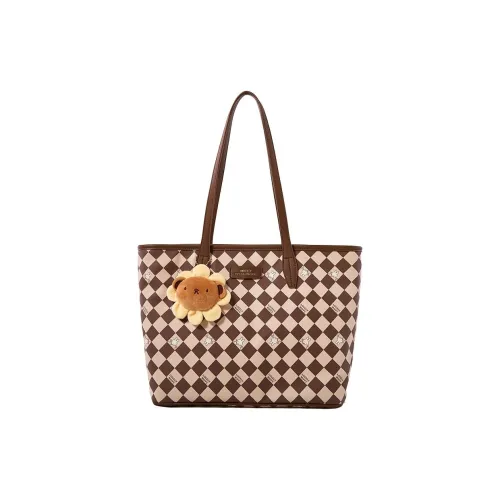 MIFFY ПУ (полиуретан) Сумка-тоут Сумка для покупок Сумка через плечо Стандартная Женская Многоцветная