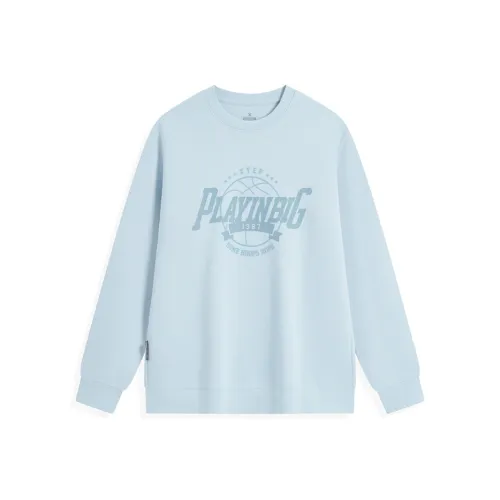 XTEP Толстовка Мужская Cloud Ручной Синий