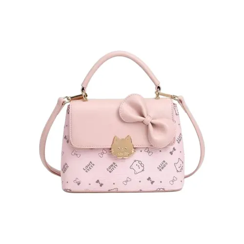 DIFFERENT FACES ПУ (полиуретан) Сумка через плечо Женская Вишневый цветок Розовый