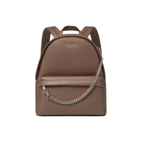 MICHAEL KORS Slater Artificial Leather Backpack Medium Women's Taupe