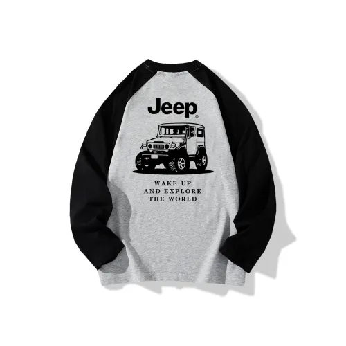 JEEP Длинный рукав Т-рубашка Подростки