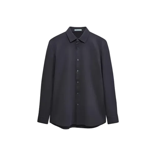 Jiumuwang мужские брюки эксперт Рубашка Slim Fit Мужской