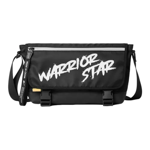 Warrior Нейлоновая Сумка через плечо Унисекс Черная