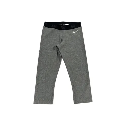Nike Gray Women's Leggings Найк Серый Женские Леггинсы