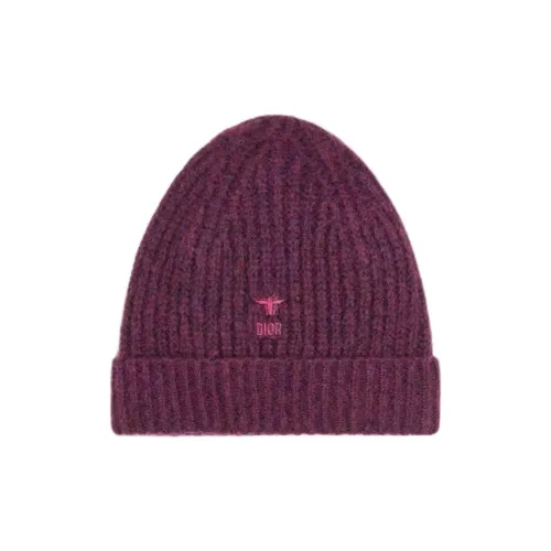 DIOR Полиамид Шапки-бини Детский Бордовый Красный Фиолетовый