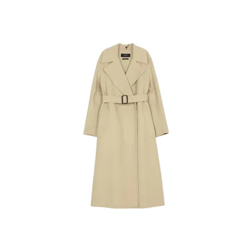 WEEKEND MaxMara Бежевый Женский Пальто