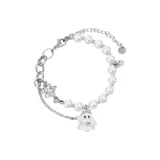 Браслет "Призрак", белый