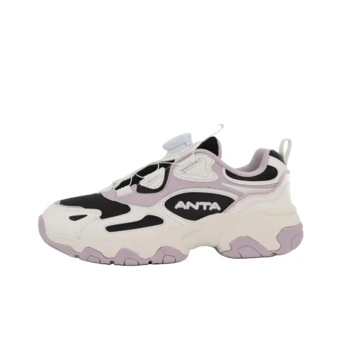 Antakids Низкий Топ Kids Lifestyle Shoes Черный Белый Подростки