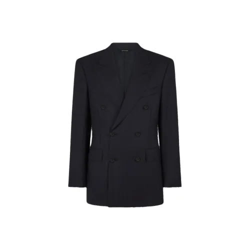 TOM FORD Мужские куртки морского синего цвета