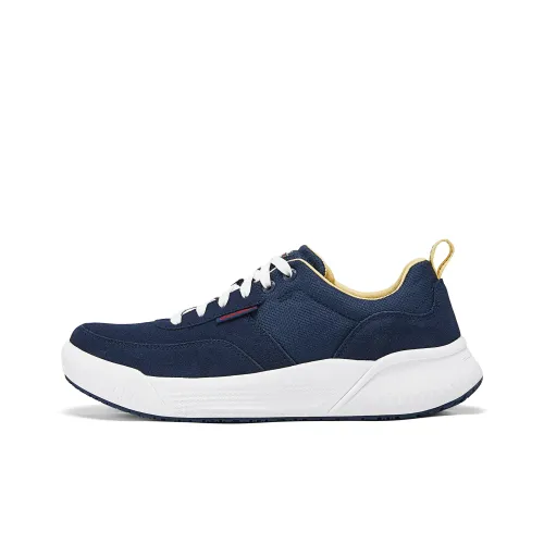 Skechers Низкий Топ Casual Мужской Морской Синий