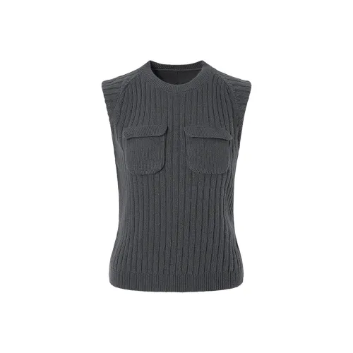 URBAN REVIVO Армейский зеленый Женский трикотаж