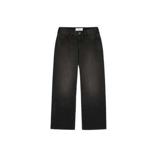 Hollister Черные Женские Джинсы