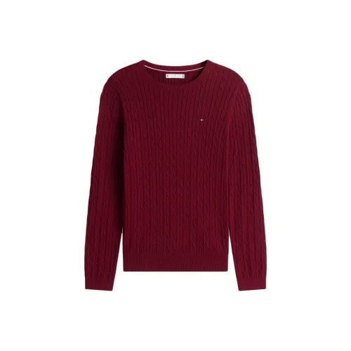Tommy Hilfiger Женские Свитера Бордового Цвета