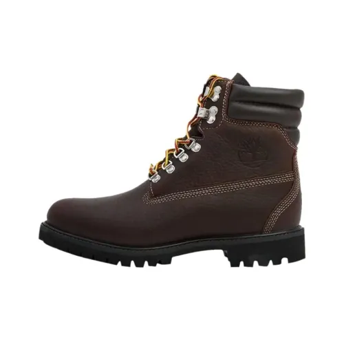 Timberland 6 Inch Водонепроницаемый Короткий Аутдор Мужской Темно-коричневый