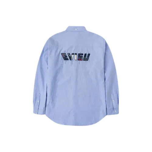 EVISU Светло-синие Мужские Рубашки