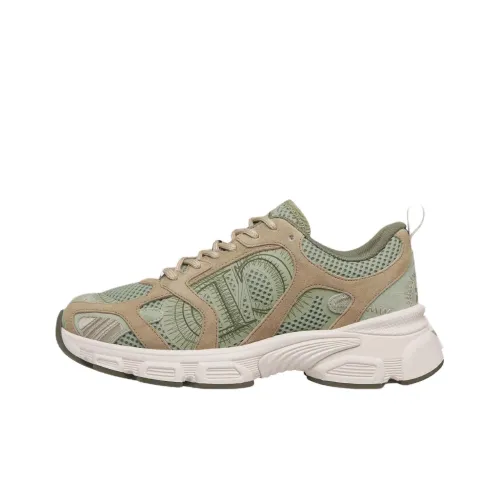 DIOR Chrono Low Топ Повседневная обувь Женская Зеленая