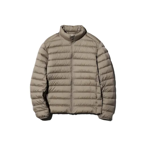 UNIQLO Хаки Мужские Пуховики