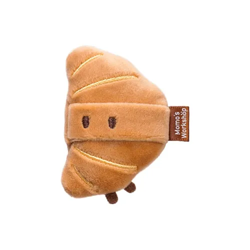 MomosWorkshop Круассан Сумка Короткая Плюшевая Удобная Легкая в Нанесении и Длинно Тривожная