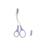 Кисть для бровей Comb & Trimmer, фиолетовая, 1 шт