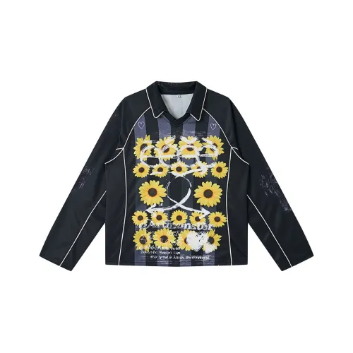 EeeeArtmonster Джерси Длинный рукав Т-рубашка Унисекс