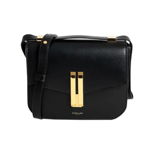 DeMellier Сумка через плечо из кожи женская черная