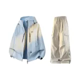 Светло-синий + Абрикос