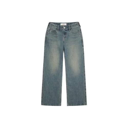 Hollister Blue Women's Jeans Hollister Синий Женские Джинсы