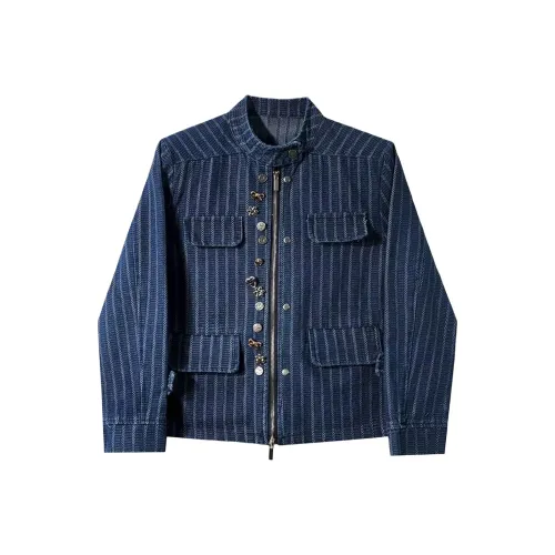 ONE PASS STUDIO Blue Women's Jackets