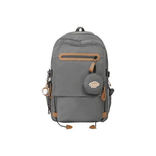 WRELS Нейлон Рюкзак Стандартный Серый Черный Бордовый Павлиний Синий