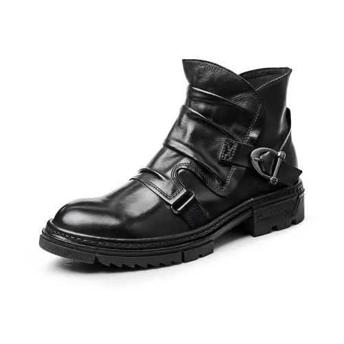 H2 Exclusive Design Trendy Trendy Men's Short Martin Boot Men's