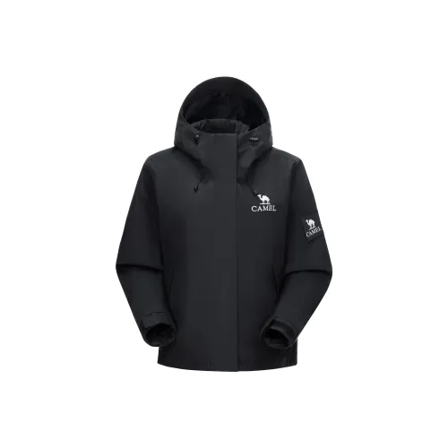 Верблюжий цвет Все Погода Офис Повседневный Ветровка Женские