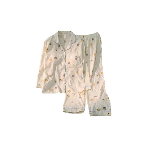 ЮЙЧЖАОЛИНЬ Pajama Комплект Весенний и Осенний Женский