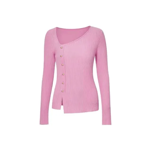 DPLAY Клубничный Кремовый Розовый Женский Трикотаж