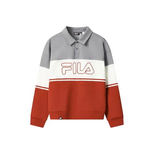 FILA ORIGINALE Мужская рубашка Polo элегантного серого цвета